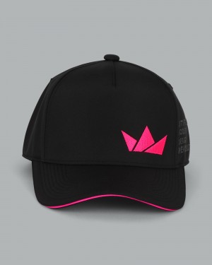 Jnco Crown Logo Cap Accessories Pink | WRRK4662