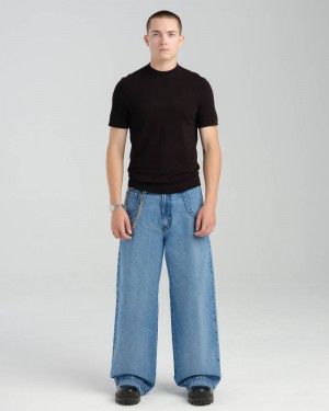 Men Jnco Big Rig Jeans Brown | WLJB4758