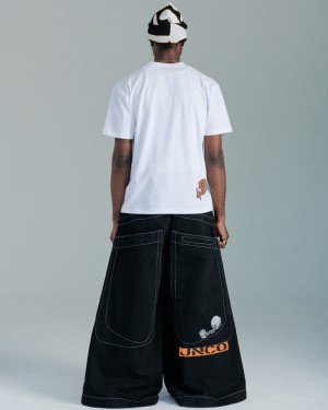 Men Jnco Convict Jeans Black | TBSA3338