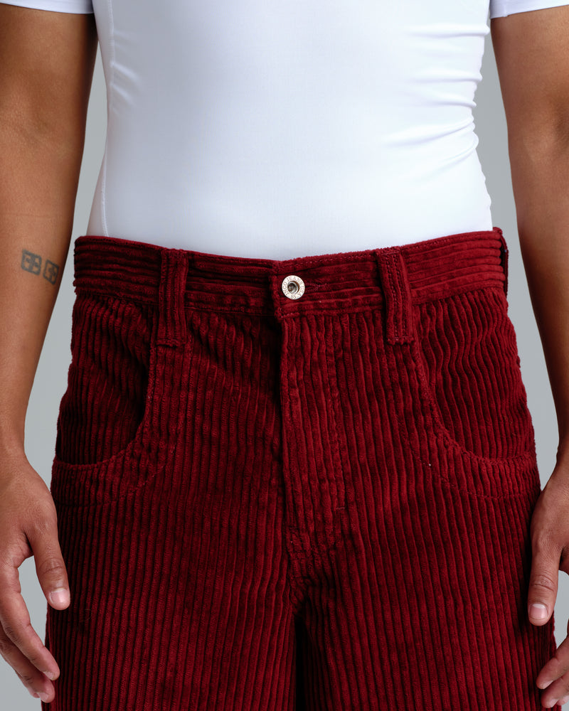 Men Jnco 101 Twin Cannon Jeans Burgundy | XHTA6857