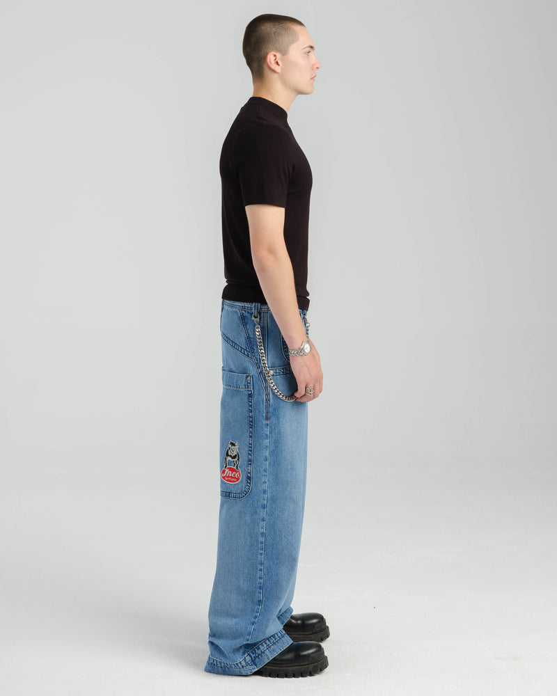 Men Jnco Big Rig Jeans Brown | WLJB4758