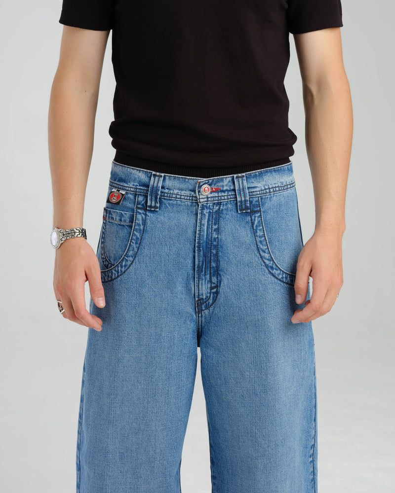 Men Jnco Big Rig Jeans Brown | WLJB4758