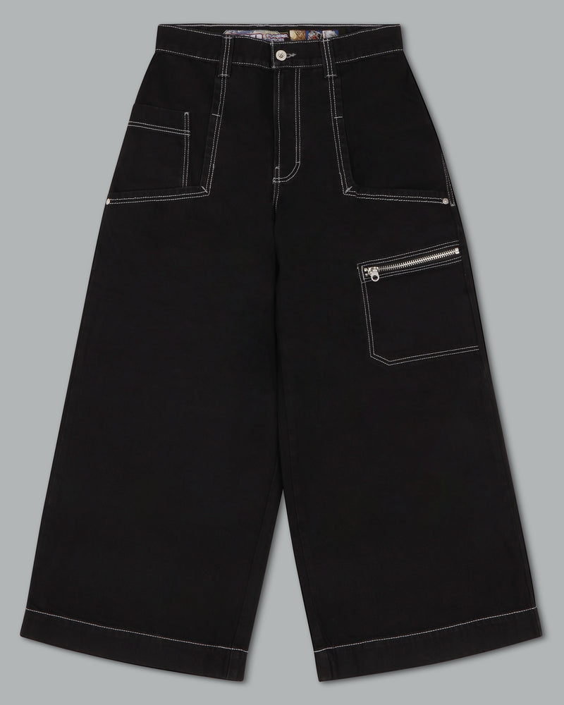 Men Jnco Silverback Jeans Black | CFFA5436